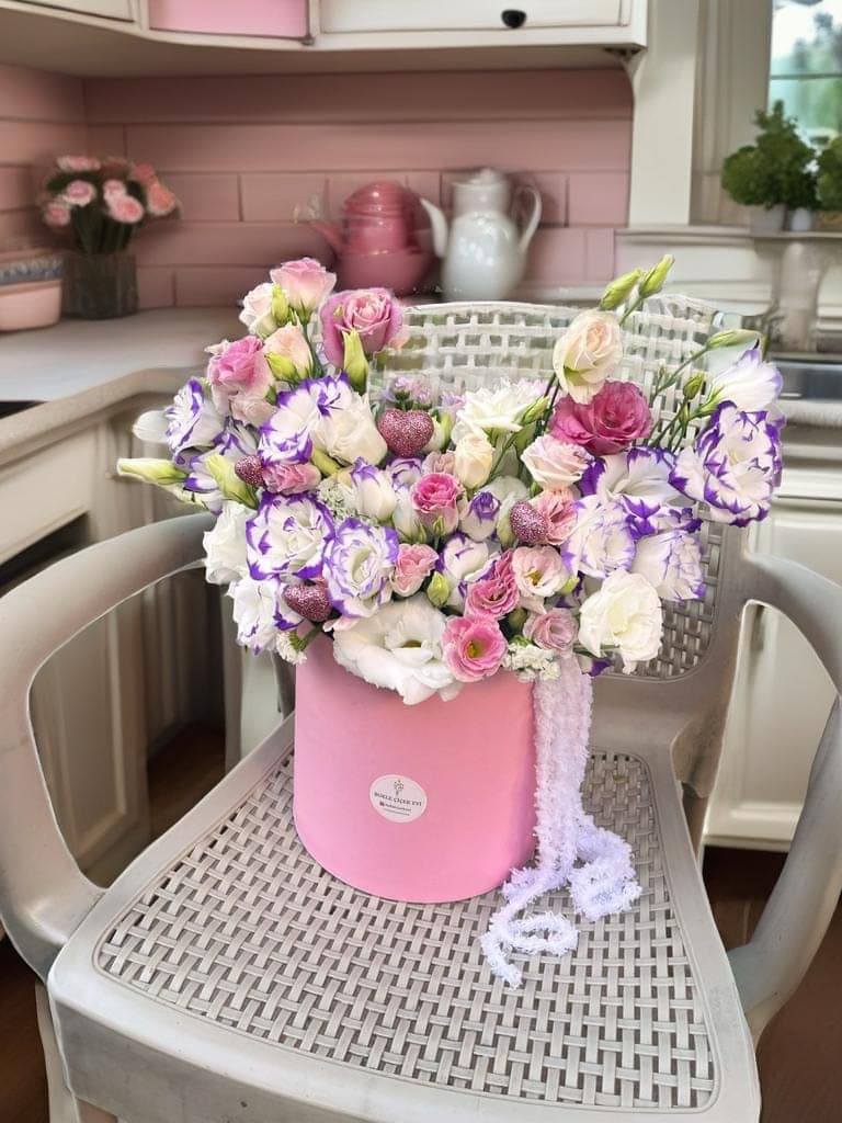 L Flower Box - Küçük Görsel 2