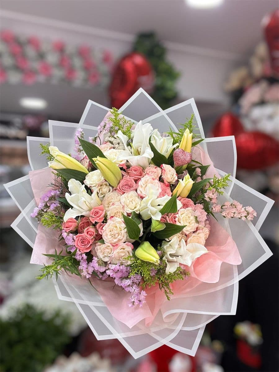  Elite Rose Buket - Küçük Görsel 2