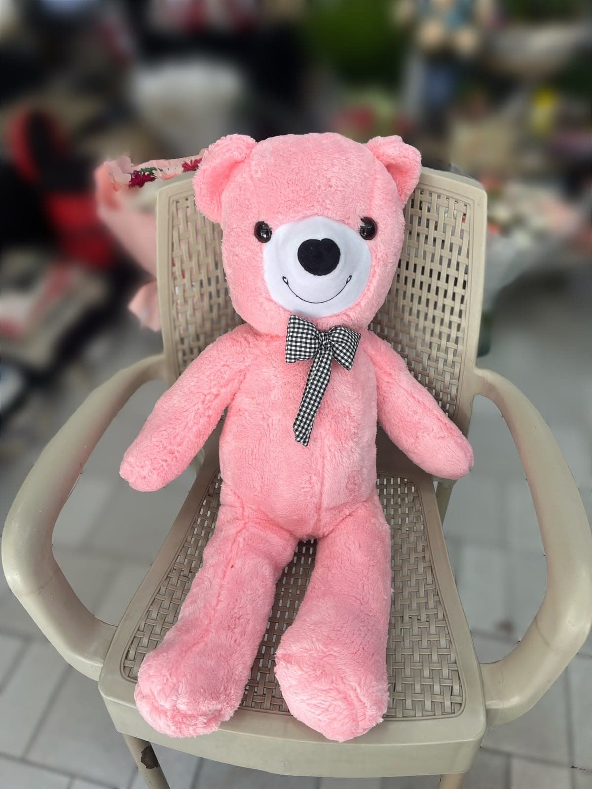 80 cm Pembe Sevimli Ayıcık