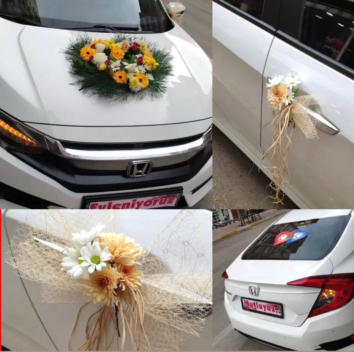 Soft Renklerde Gelin Arabası