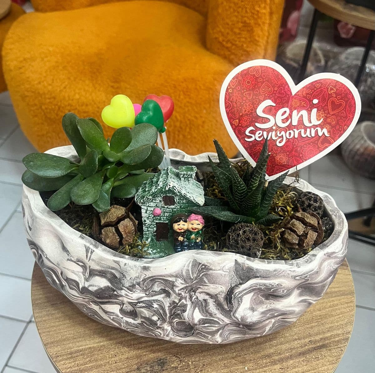 Gondol Saksıda Nene İle Dede