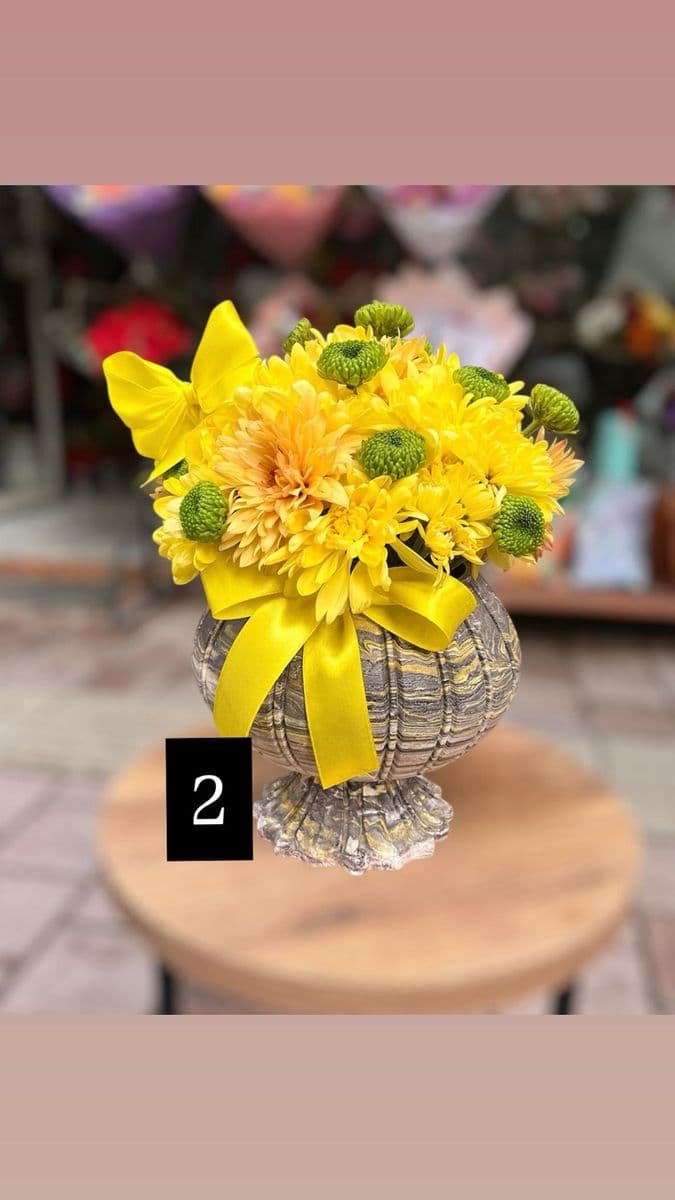 Dekor Saksıda Şık Aranjmanlar - Küçük Görsel 2