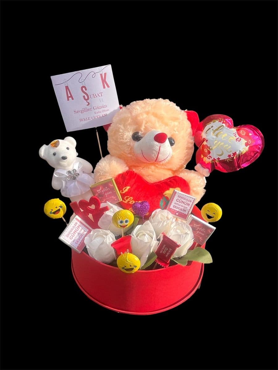 L Boy Sevimli Mutluluk Kutusu