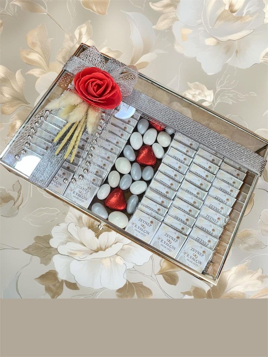 Bolçi Gümüş Nişan Çikolatası - Küçük Görsel 2