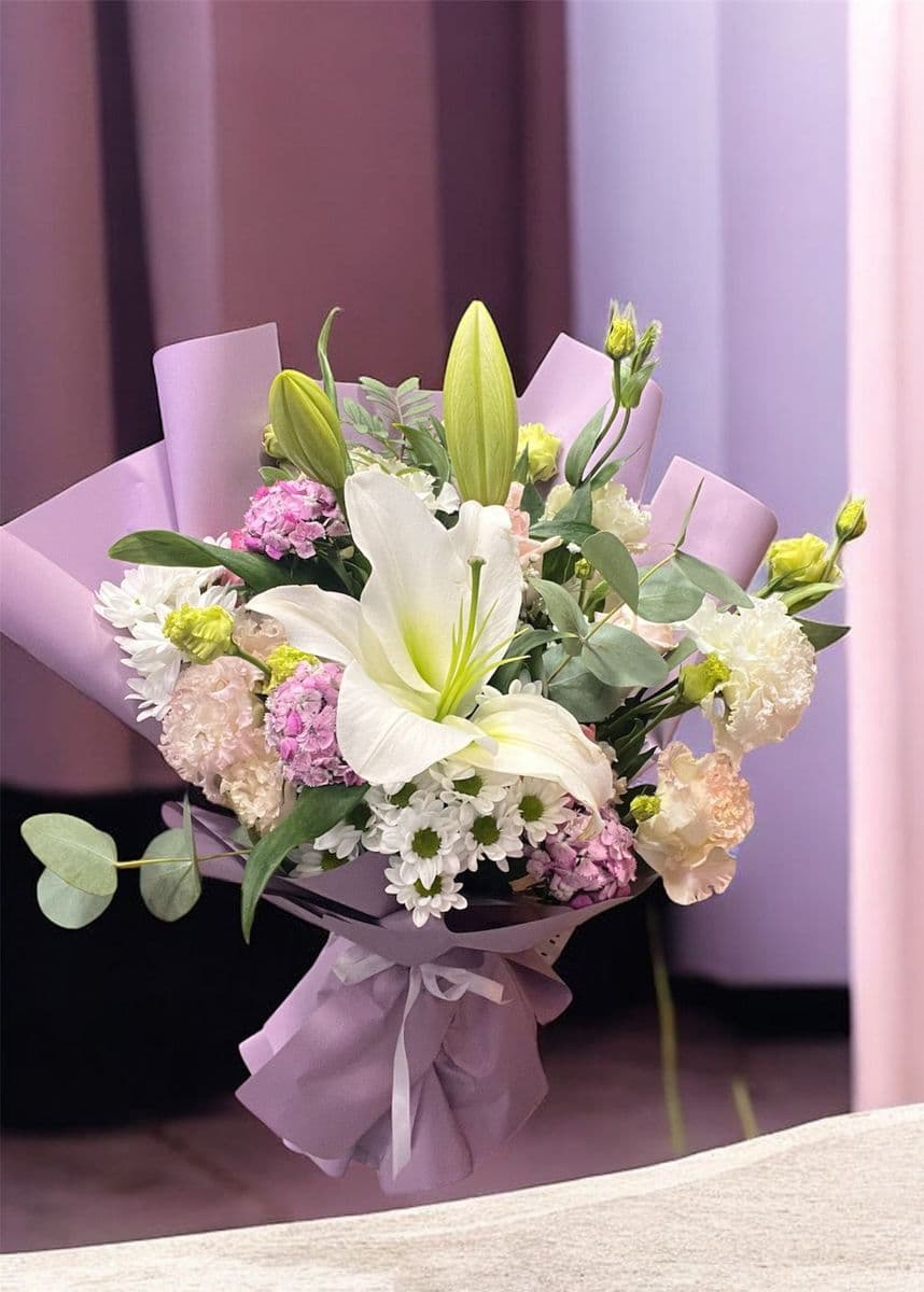 Lila Jelatinde Lilyumlu Güzel - Küçük Görsel 2