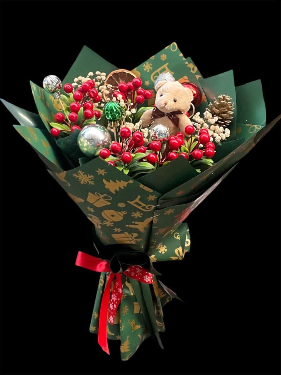 Işıklı Yapay Kokina Buketi