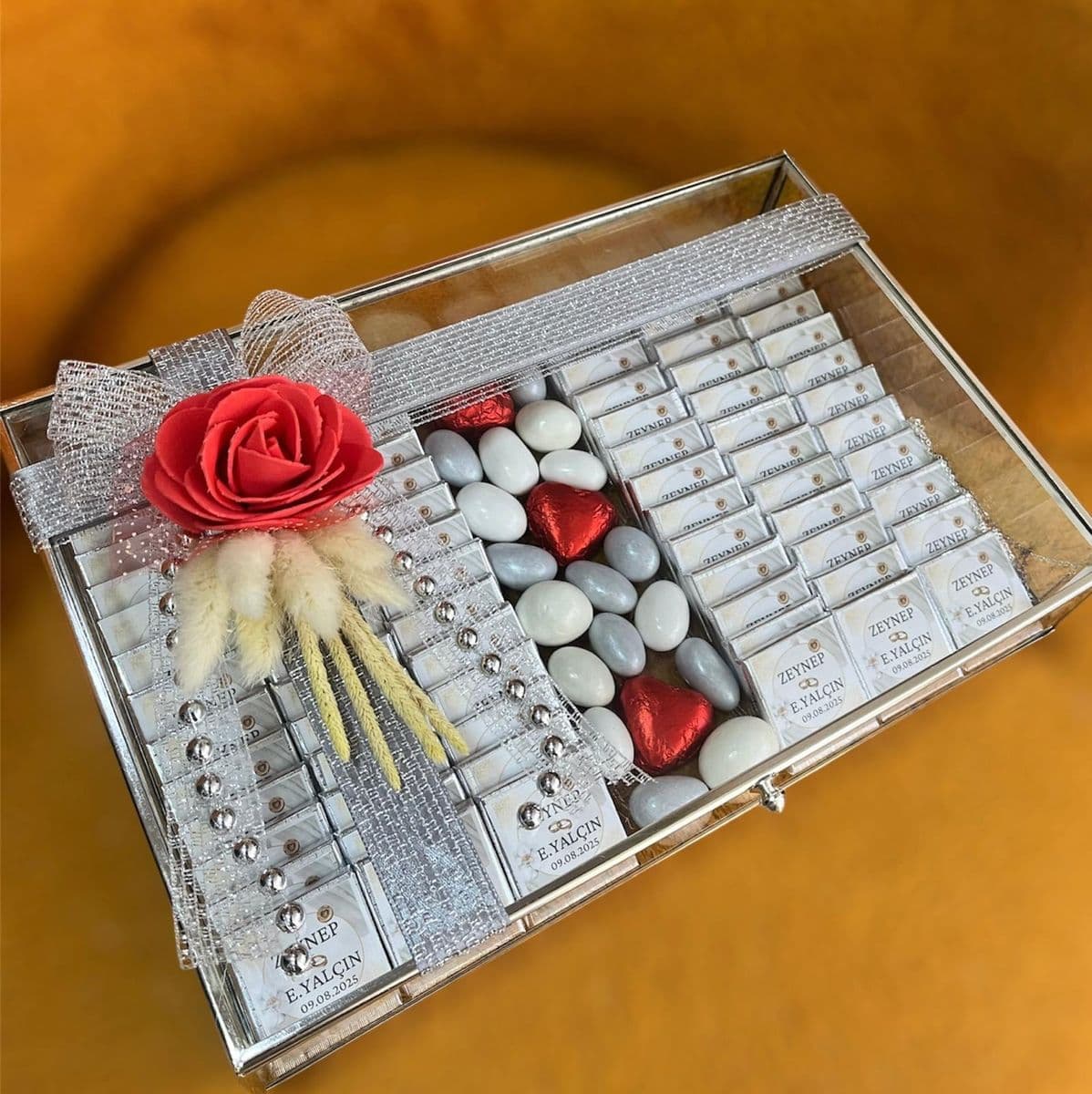 Bolçi Gümüş Nişan Çikolatası
