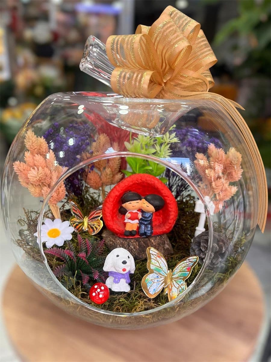 Büyük Boy Elma Fanus Teraryum